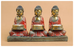 BUDDHA CANDLE HOLDER STATUE